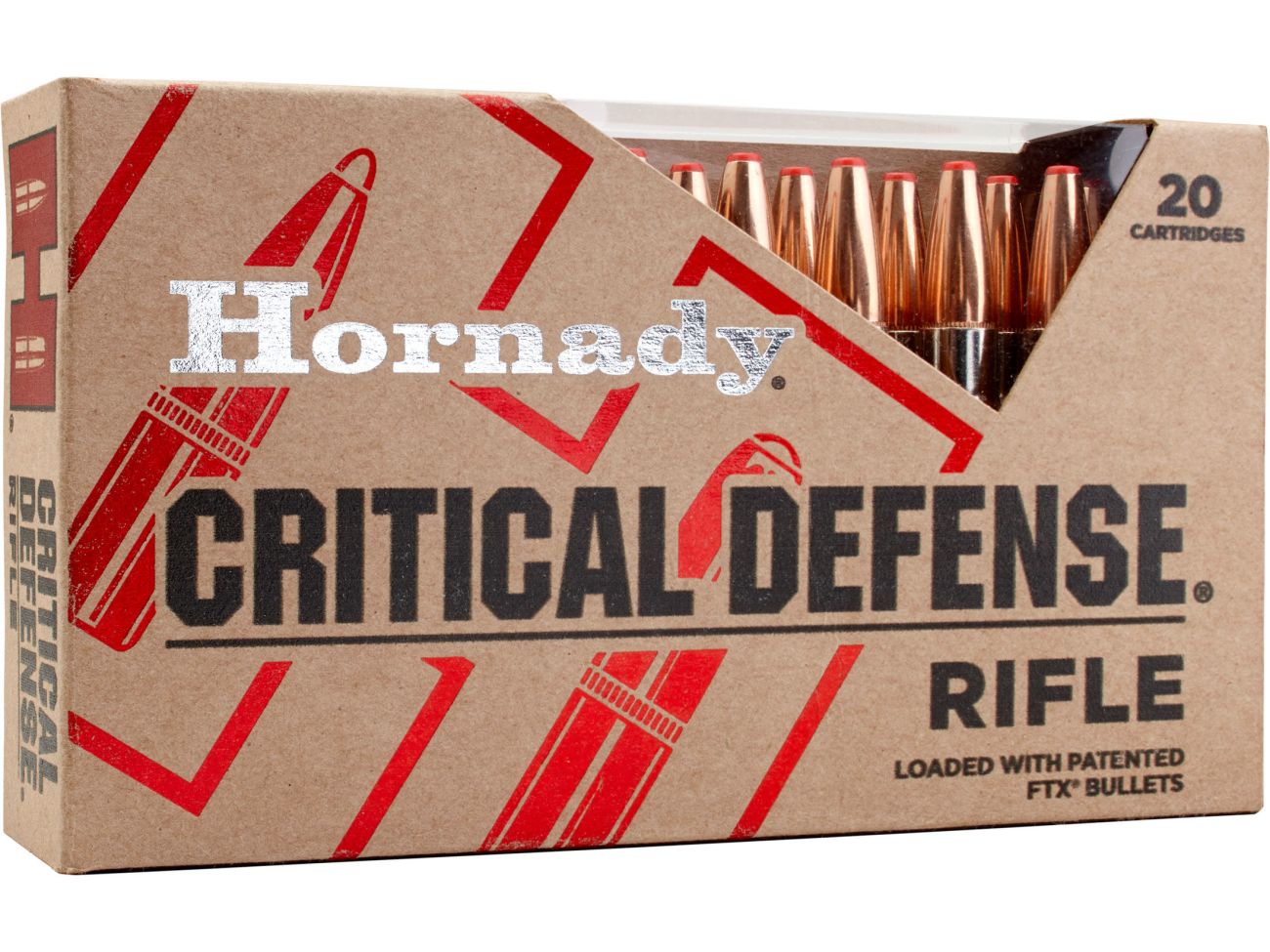 Náboj Hornady .308 Win Critical Defense, 155gr/10g, FTX