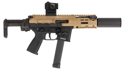 Samonabíjecí puška B&T SPC9 SD PDW G, Coyote Tan/Black