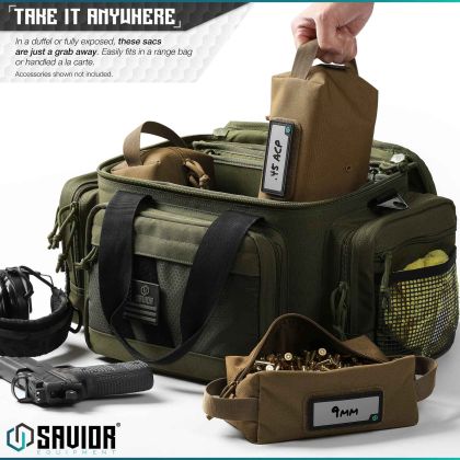 Pouzdro na střelivo Savior Loose Sac (4 ks), OD Green