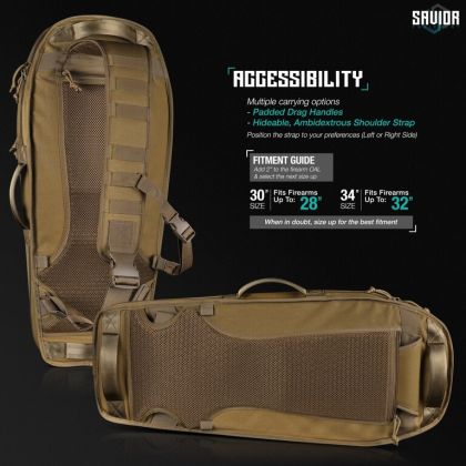 Pouzdro na pušku Savior Coffin T.G.B Covert 30