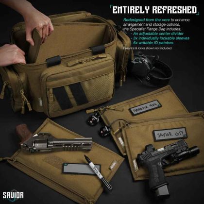 Střelecká taška Savior Specialist Range, FDE