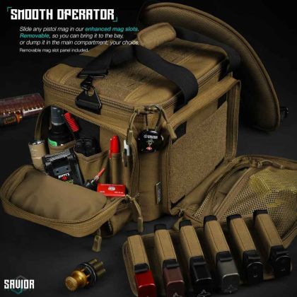Střelecká taška Savior Specialist Range, FDE