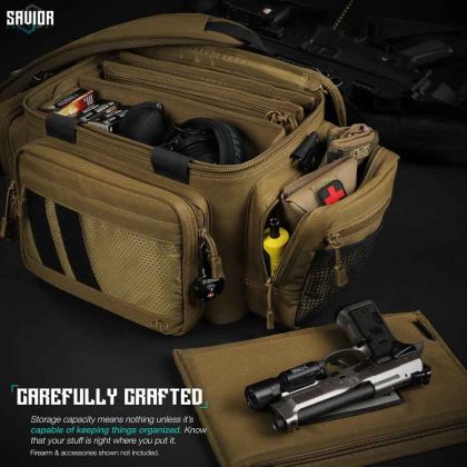 Střelecká taška Savior Specialist Range, FDE