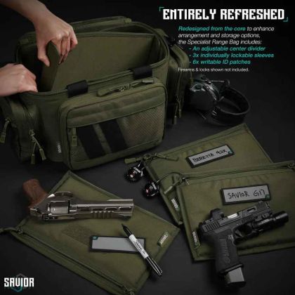 Střelecká taška Savior Specialist Range, OD Green