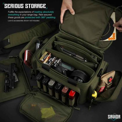 Střelecká taška Savior Specialist Range, OD Green
