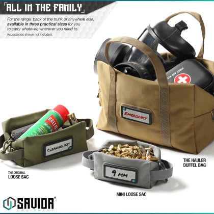 Pouzdro na střelivo Savior Loose Sac Mini (4 ks), FDE