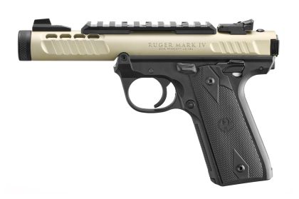 Pistole Ruger Mark IV 22/45 Lite, Champagne