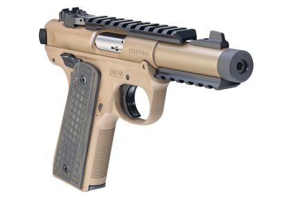 Pistole Ruger Mark IV 22/45 Tactical FDE, Limitovaná Edice