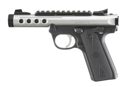 Pistole Ruger Mark IV 22/45 Lite, Stříbrná