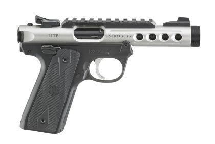 Pistole Ruger Mark IV 22/45 Lite, Stříbrná