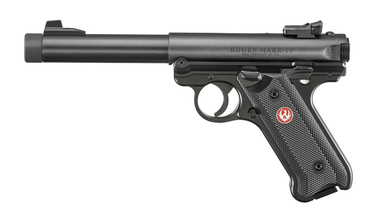 Pistole Ruger Mark IV Target SD, Černá