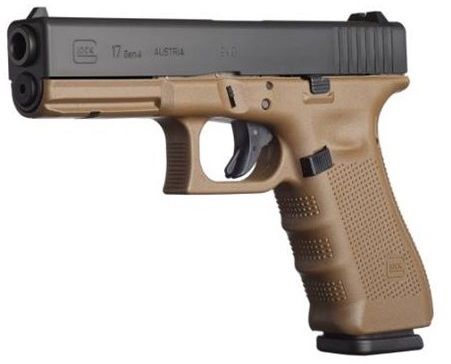 Pistole Glock 17 Gen4 FDE