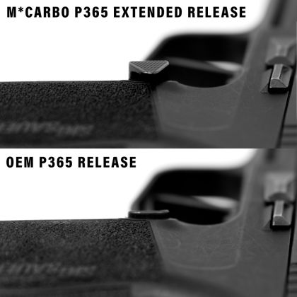 Prodloužený záchyt zásobníku MCarbo pro Sig Sauer P365