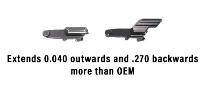 Prodloužený záchyt závěru MCarbo pro Sig Sauer P365