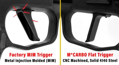 Spoušť MCarbo Short Stroke Flat Trigger pro Sig Sauer P365