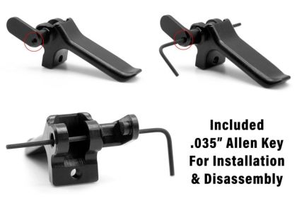 Spoušť MCarbo Short Stroke Flat Trigger pro Sig Sauer P365
