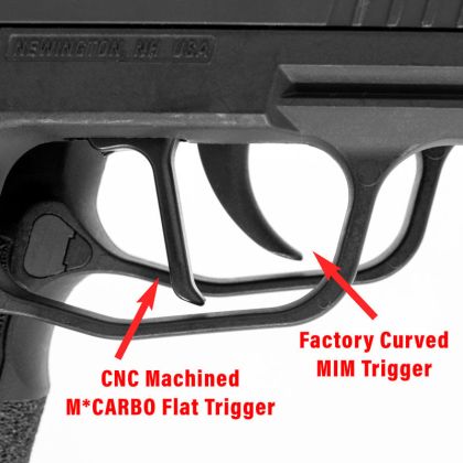 Spoušť MCarbo Short Stroke Flat Trigger pro Sig Sauer P365