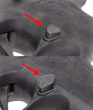 Prodloužený záchyt zásobníku MCarbo pro Sig Sauer P320