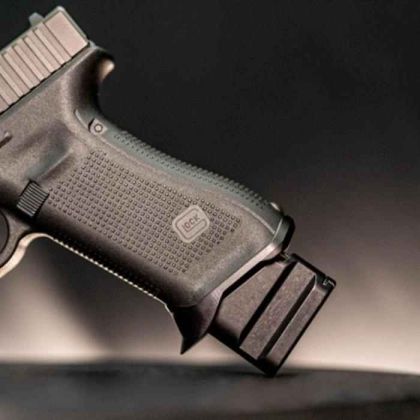 Rozšířená šachta (magwell) Shield Arms Premium Glock 17/22/45 Gen5, Černá
