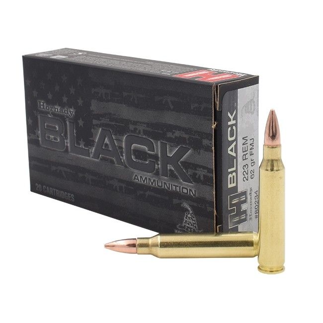 Náboj Hornady .223 Rem Black, 62gr/4g, FMJ