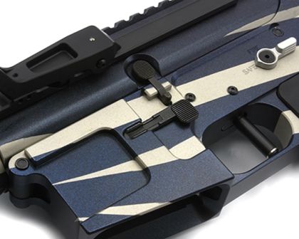 Oboustranné vypouštění zásobníku JP AR-15