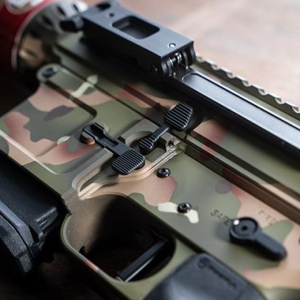 Zvětšený záchyt závěru JP AR-15, .223