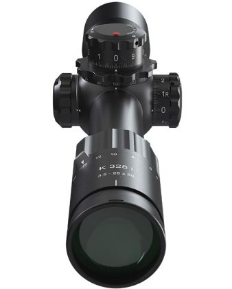 Puškohled Kahles K328i Refined 3,5-28x50, CCW, Right, SKMR4+