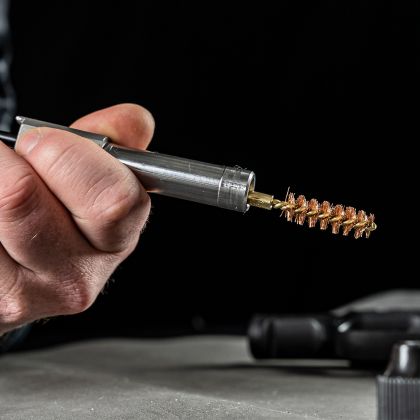 Vytěráková tyč Otis, Potažená nerez, .22+, 28 cm