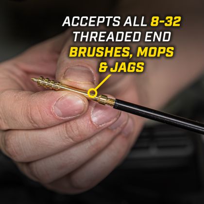 Vytěráková tyč Otis, Potažená nerez, .22+, 91 cm