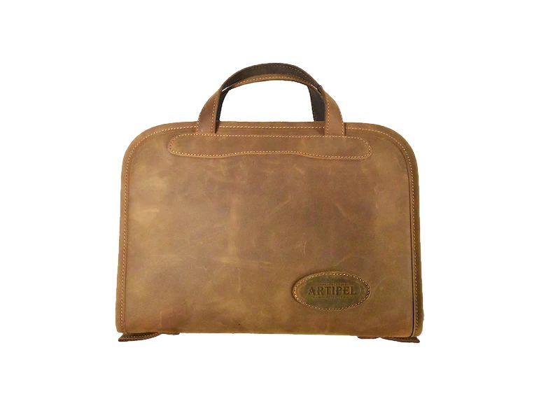 Kožené přepravní pouzdro na pistoli Artipel