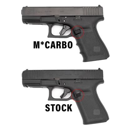 Prodloužený záchyt zásobníku MCarbo pro Glock Gen4/5