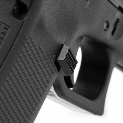 Prodloužený záchyt zásobníku MCarbo pro Glock Gen4/5