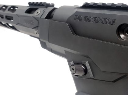 Prodloužený záchyt zásobníku MCarbo pro Ruger PC Carbine