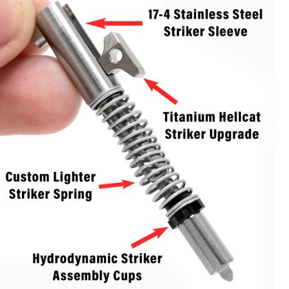 Titanový úderník Mcarbo Titanium Striker Assembly pro HS Produkt H11/Hellcat