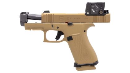 Pistole Glock 43X FDE A-CUT COA RAMJET Top Guns Custom
