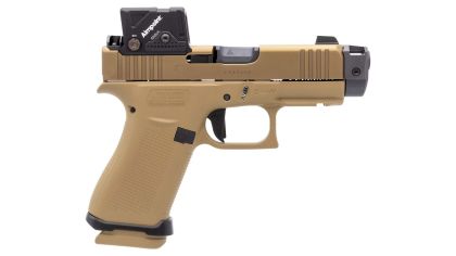Pistole Glock 43X FDE A-CUT COA RAMJET Top Guns Custom