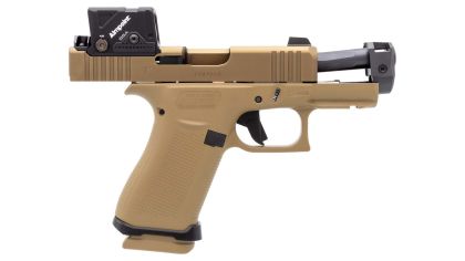 Pistole Glock 43X FDE A-CUT COA RAMJET Top Guns Custom