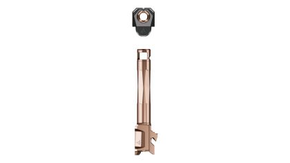 Hlaveň s kompenzátorem Radian AFTERBURNER + RAMJET, Glock 19/45 Gen6, Bronze