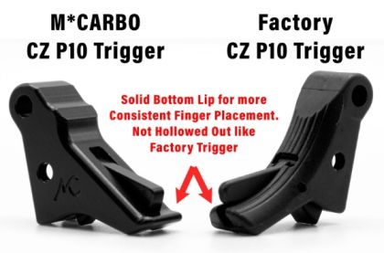 Spoušť MCarbo Short Stroke Flat Trigger pro CZ P-10
