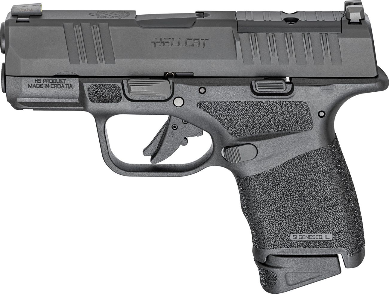 Pistole HS Produkt H11/Hellcat 380 OSP (tritiová muška)