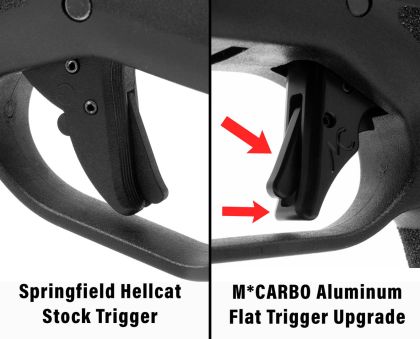 Spoušť MCarbo Short Stroke Flat Trigger pro HS Produkt H11/Hellcat 