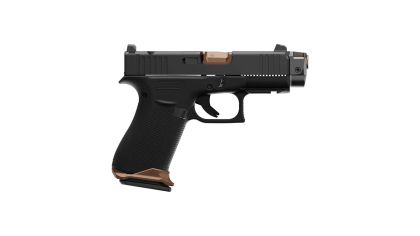 Rozšířená šachta (magwell) Radian Anchor pro Glock 43X/48, Bronze