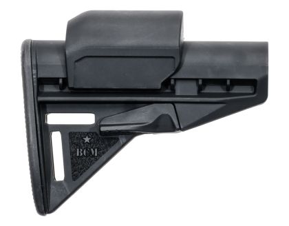 Pažba BCM Mod 3 s lícnicemi, AR-15 Mil-Spec, Černá