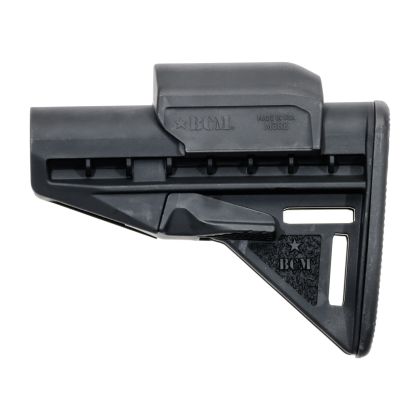 Pažba BCM Mod 3 s lícnicemi, AR-15 Mil-Spec, Černá