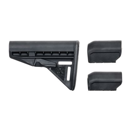 Pažba BCM Mod 3 s lícnicemi, AR-15 Mil-Spec, Černá