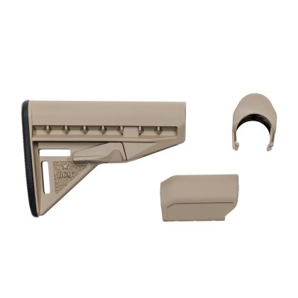 Pažba BCM Mod 3 s lícnicemi, AR-15 Mil-Spec, FDE