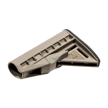Pažba BCM Mod 3 s lícnicemi, AR-15 Mil-Spec, FDE