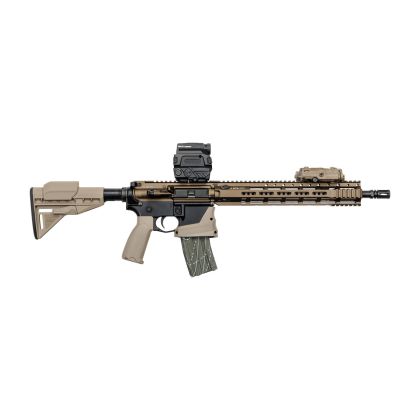 Pažba BCM Mod 3 s lícnicemi, AR-15 Mil-Spec, FDE