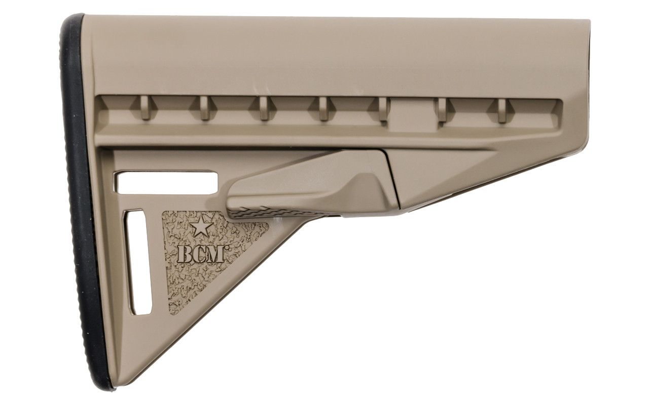 Pažba BCM Mod 3, AR-15 Mil-Spec, FDE
