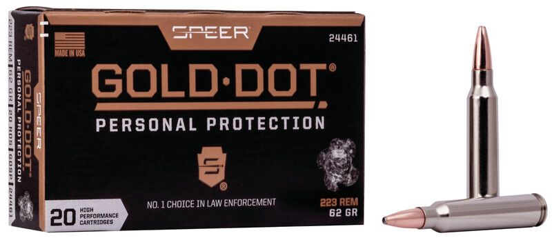 Náboj Speer .223 Rem Gold Dot, 62gr/4g, SP GD